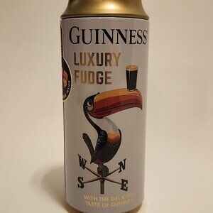 GUINNESS Irish Stout Stash Can Coin Bank Tin Luxury Fudge Limited Edition EMPTY